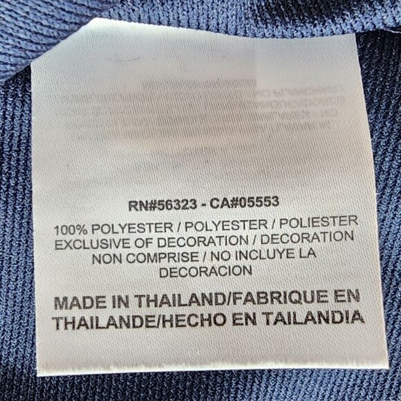 NWT Nike Golf Dri-Fit Samuel Adams Navy Blue Polo Shirt Womens Large - Picture 7 of 12